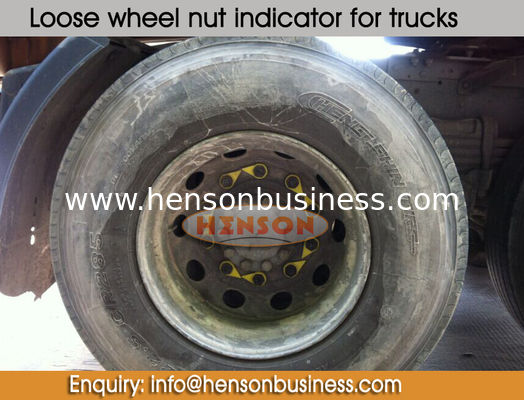 34mm PU Wheel nut indicator/WHEEL SAFE/Loose wheel nut collar